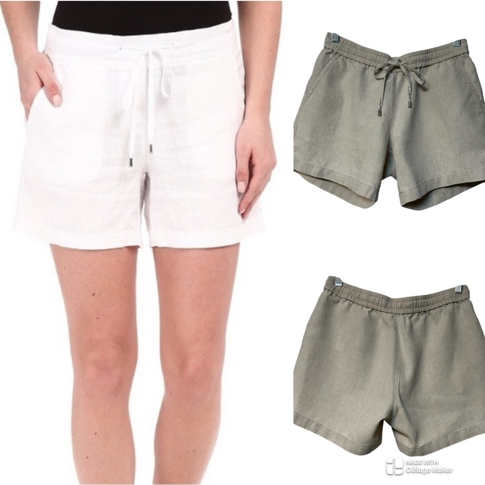 Tommy Bahama two palms 5” linen tan shorts